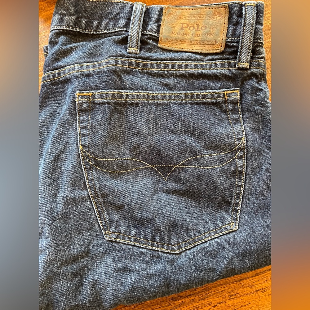 POLO Ralph Lauren| Mens Varick Slim Straight 38x32 Denim Jeans